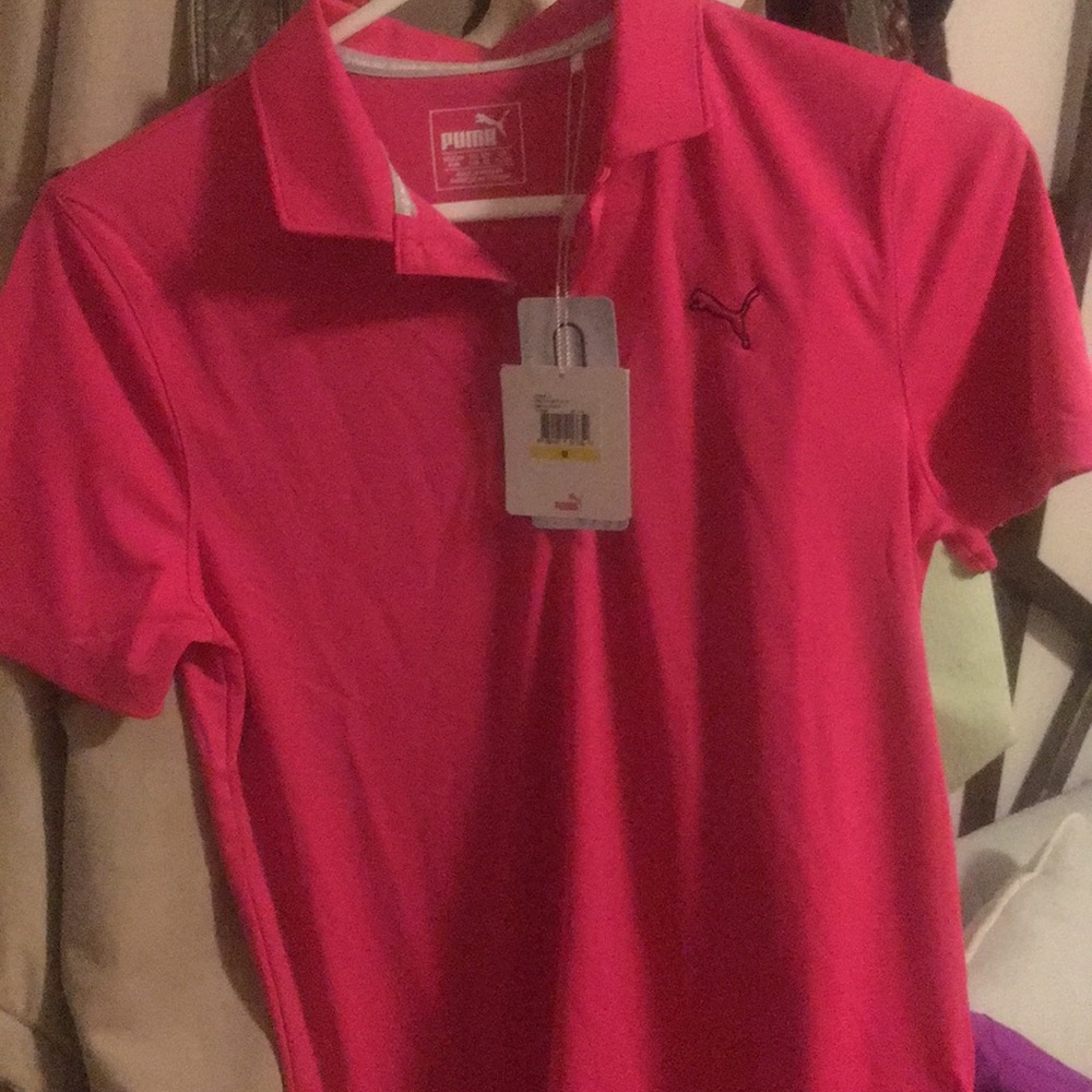 PUMA youth athletic polo